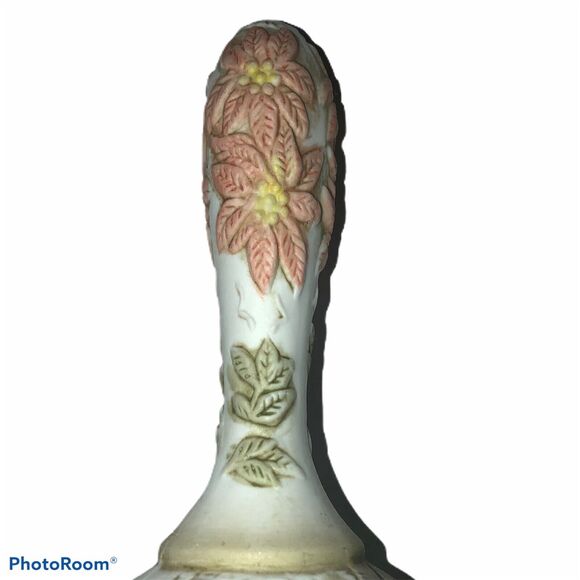 Vintage 1982 Lefton China Hand Painted 1982 O Come All Ye Faithful Bell - Picture 7 of 9